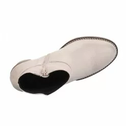 Boots Femme - MIGLIO - Blanc Blanc -Promos BOOTS Femme Boutique 80206 vignettes 4