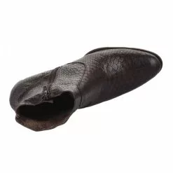 Boots Femme - MYMA - Marron Fonce Marron -Promos BOOTS Femme Boutique 80240 vignettes 4