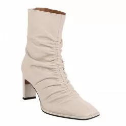 Boots Femme - MIGLIO BY CAMILLE CERF - Blanc Ivoire Blanc -Promos BOOTS Femme Boutique 80261 vignettes 2