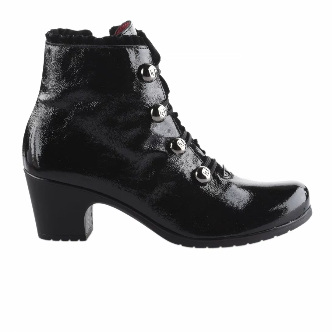 Boots Femme - JOSE SAENZ - Noir Verni Noir 3 Boots Femme - JOSE SAENZ - Noir Verni Noir