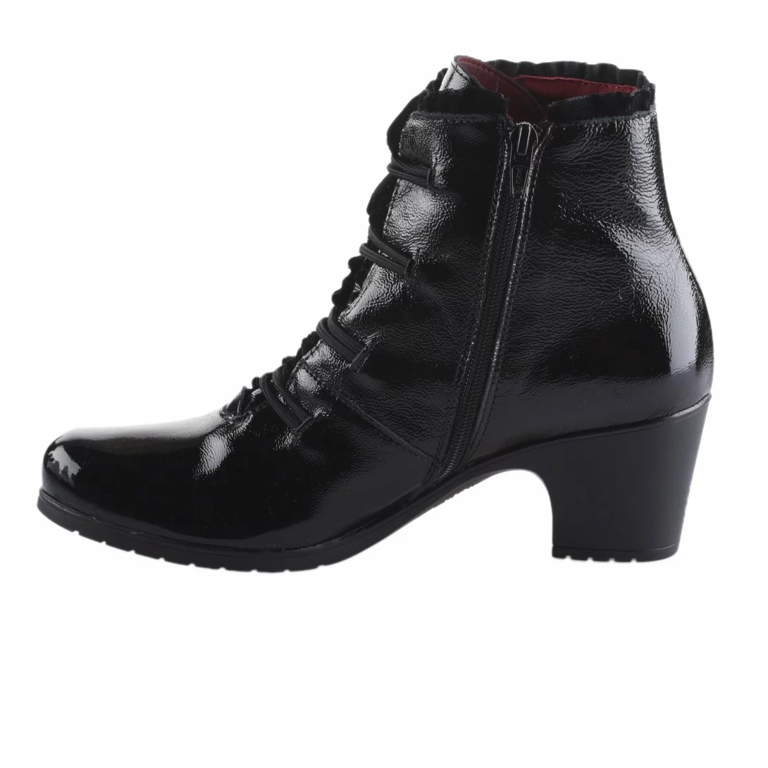 Boots Femme - JOSE SAENZ - Noir Verni Noir 5 Boots Femme - JOSE SAENZ - Noir Verni Noir – Image 3