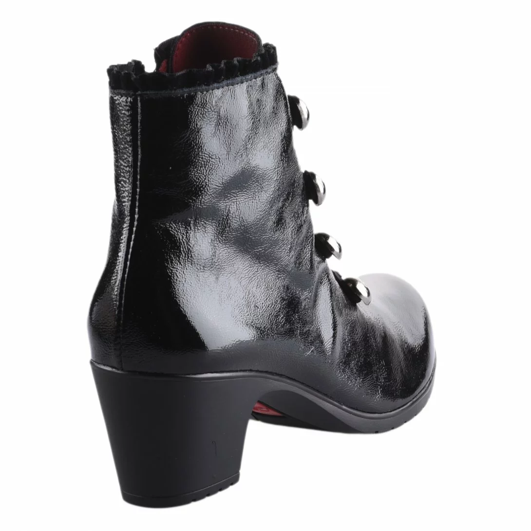 Boots Femme - JOSE SAENZ - Noir Verni Noir 6 Boots Femme - JOSE SAENZ - Noir Verni Noir – Image 4