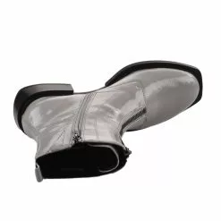 Boots Femme - TAMARIS - Gris Verni Gris -Promos BOOTS Femme Boutique 80333 vignettes 4