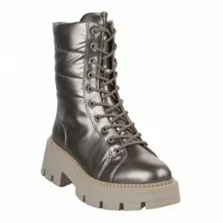 Bottines Femme - TAMARIS - Gris Argent Gris -Promos BOOTS Femme Boutique 80334