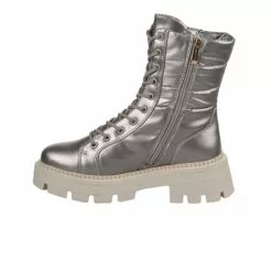 Bottines Femme - TAMARIS - Gris Argent Gris -Promos BOOTS Femme Boutique 80334 vignettes 2